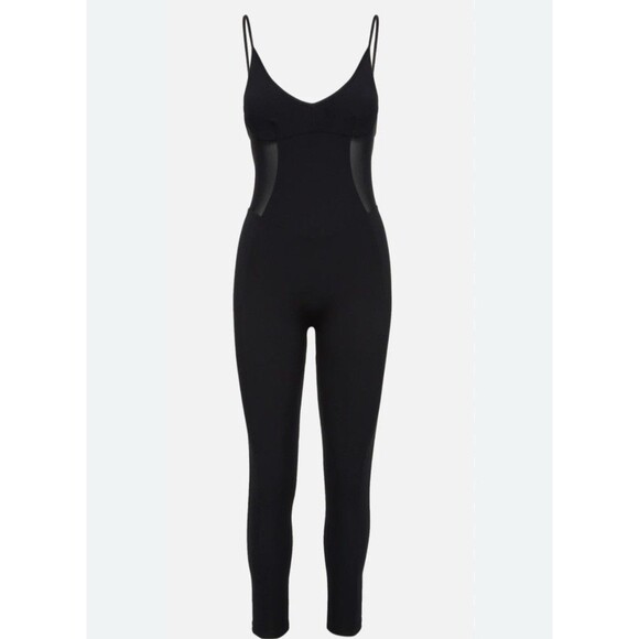 Black Jumpsuit Bodysuit Catsuit XS Le Ore Bandier Andria One Piece Sleeveless - Picture 16 of 16